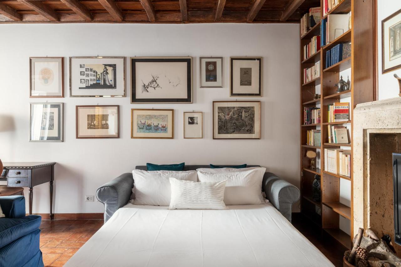 Domus Quiritum Charming, Appartamento D'Epoca A Campo De' Fiori Roma Eksteriør bilde